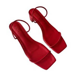 RAYE Etienne Heel in Red Brand New Size 10